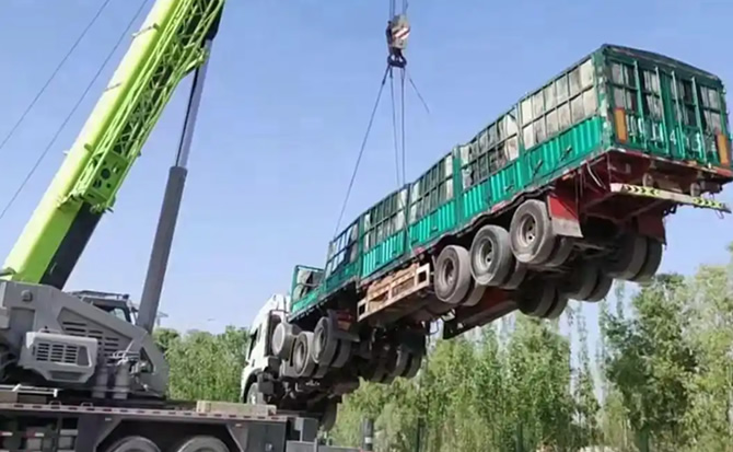 潮阳区道路脱困救援案例